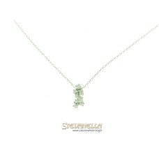 BLISS collana oro bianco e pendente pavè diamanti referenza 1382200 new